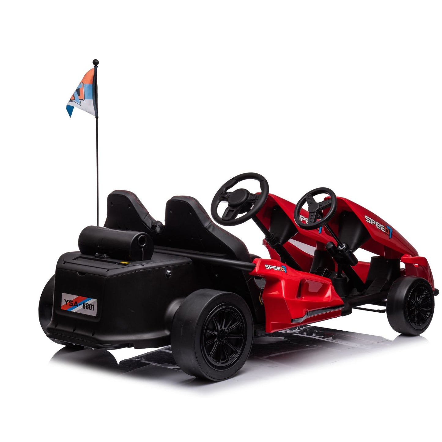 Novità Go-Kart Elettrico per Bambini 2 Posti 24v CON TECNOLOGIA DRIFT FULL OPTIONAL