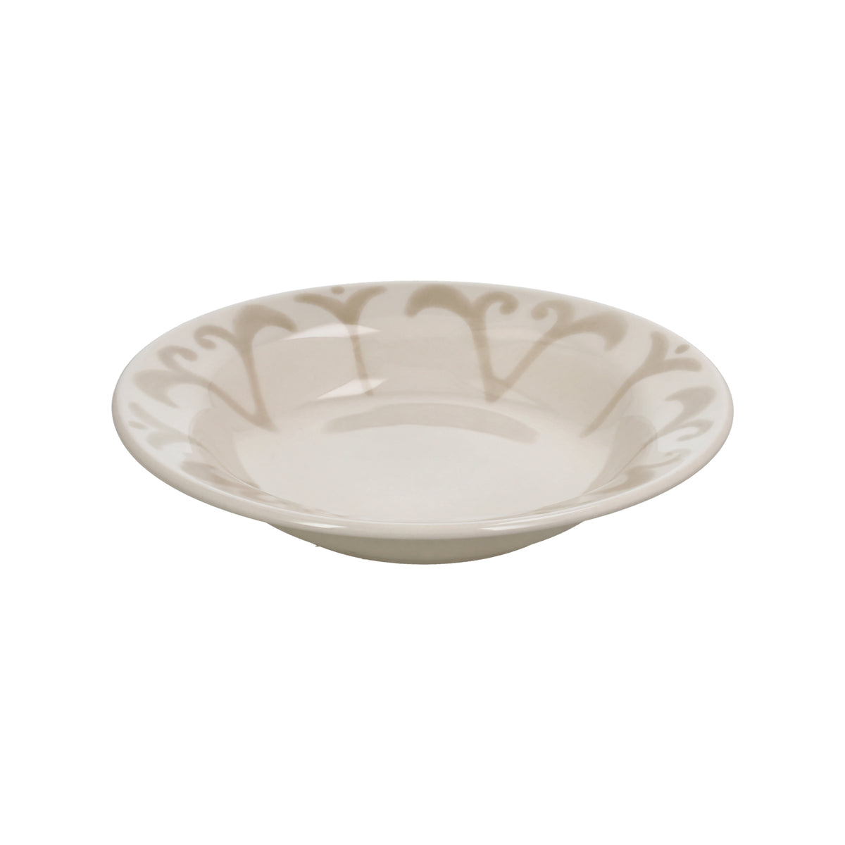 Tognana Servizio Tavola Vela Dahlia Ivory 18 Pezzi in Stoneware – Set Piatti 6 Persone Bianco Avorio con 2 Disegni Geometrici Coordinati