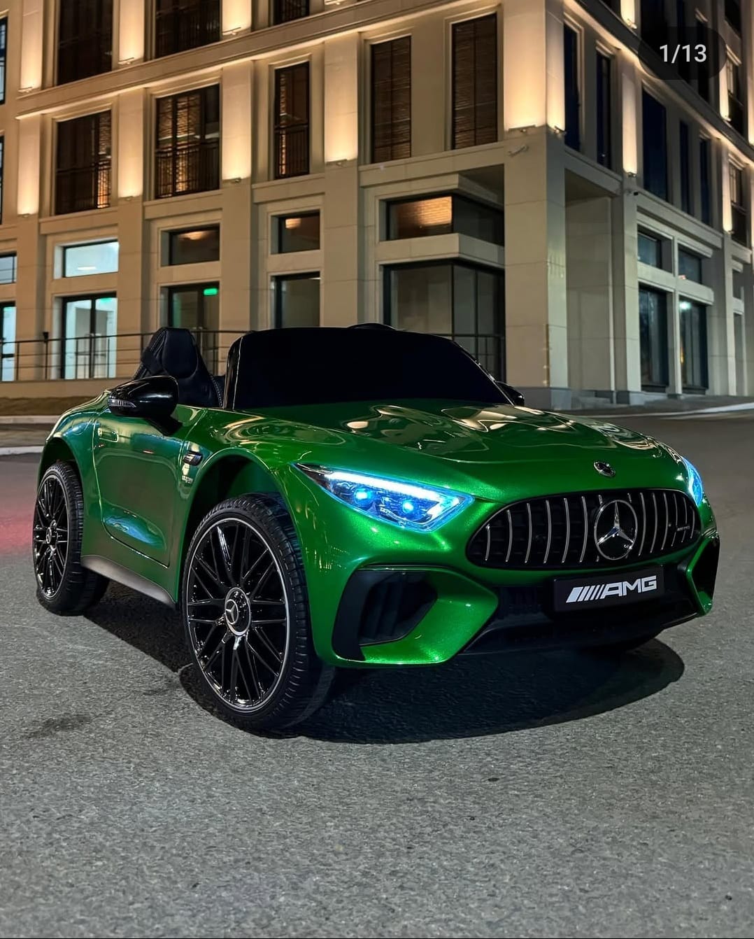 NOVITÀ Mercedes AMG SL63 Extralarge Macchina Elettrica per Bambini 24v Full Optional Potente 2 Motori da 200 Watt Ruote in Gomma