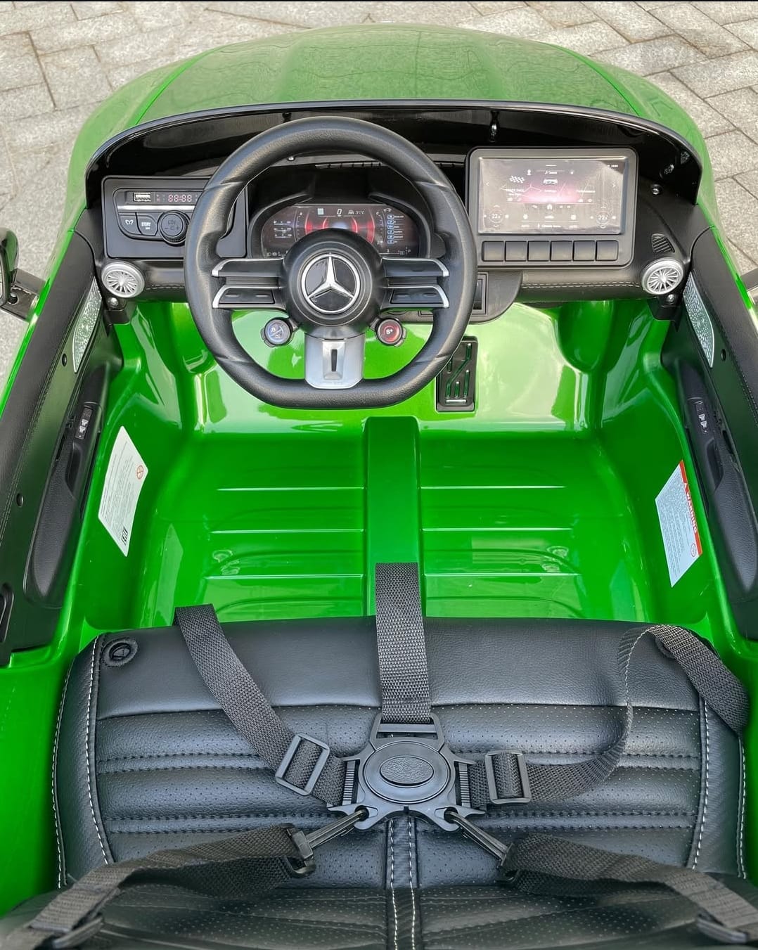 NOVITÀ Mercedes AMG SL63 Extralarge Macchina Elettrica per Bambini 24v Full Optional Potente 2 Motori da 200 Watt Ruote in Gomma
