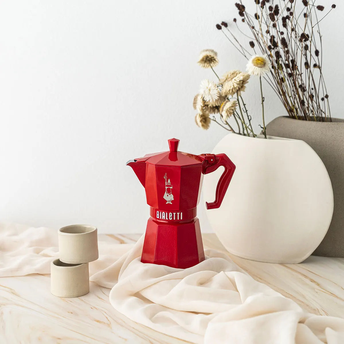 Moka Exclusive Bialetti - Linea Exclusive, Disponibile in Più Colori, Made in Italy, Design Vintage con Finitura Lucida
