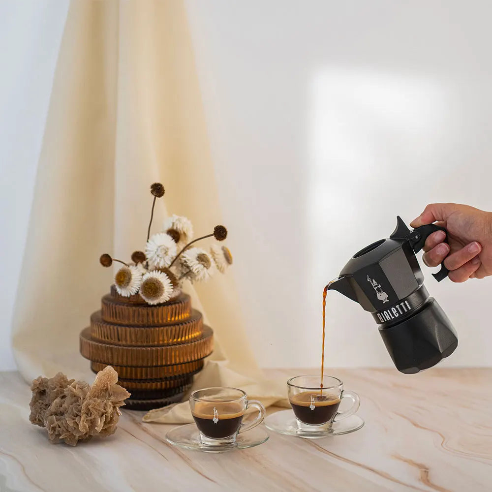 Brikka Noir Exclusive Bialetti - Crema Perfetta come al Bar, Linea Exclusive