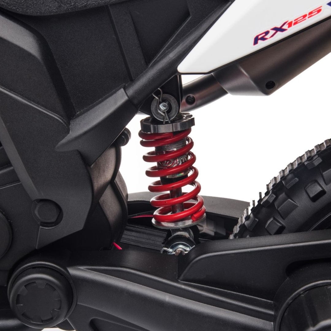 Aprilia MX-125 Motocross Eléctrico para Niños 12v Ruedas de Goma Full Opcional