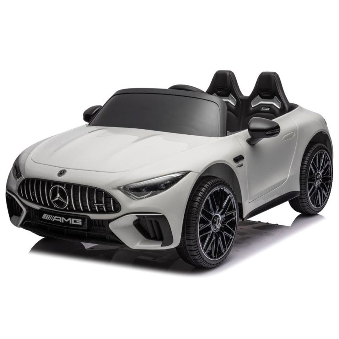 NOVITÀ Mercedes AMG SL63 Extralarge Macchina Elettrica per Bambini 24v Full Optional Potente 2 Motori da 200 Watt Ruote in Gomma