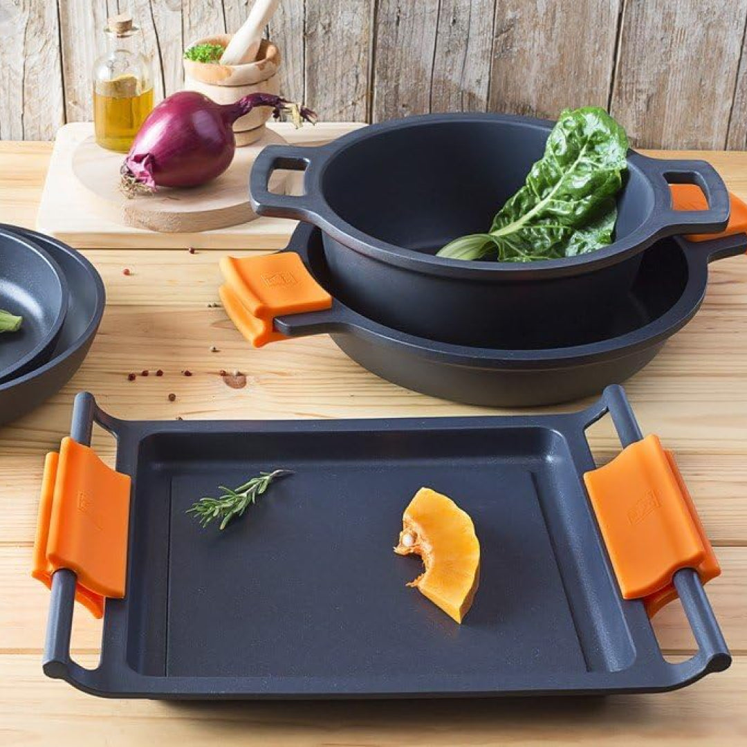 BRA Cuociforno Antiaderente Cm 21X29 Efficient Orange
