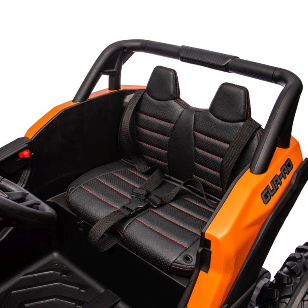 Buggy ALPINE Police Macchina Elettrica per Bambini 24V 4x4 da 90 watt FULL OPTIONAL Ruote In Gomma Bluetooth