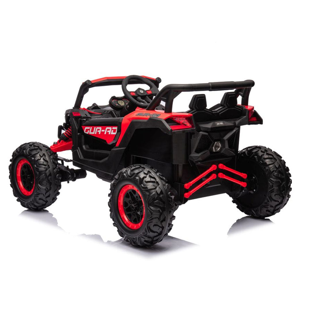 Buggy ALPINE Police Macchina Elettrica per Bambini 24V 4x4 da 90 watt FULL OPTIONAL Ruote In Gomma Bluetooth
