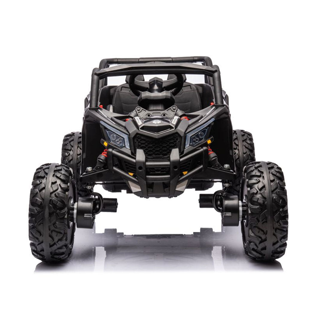 Buggy ALPINE Police Macchina Elettrica per Bambini 24V 4x4 da 90 watt FULL OPTIONAL Ruote In Gomma Bluetooth