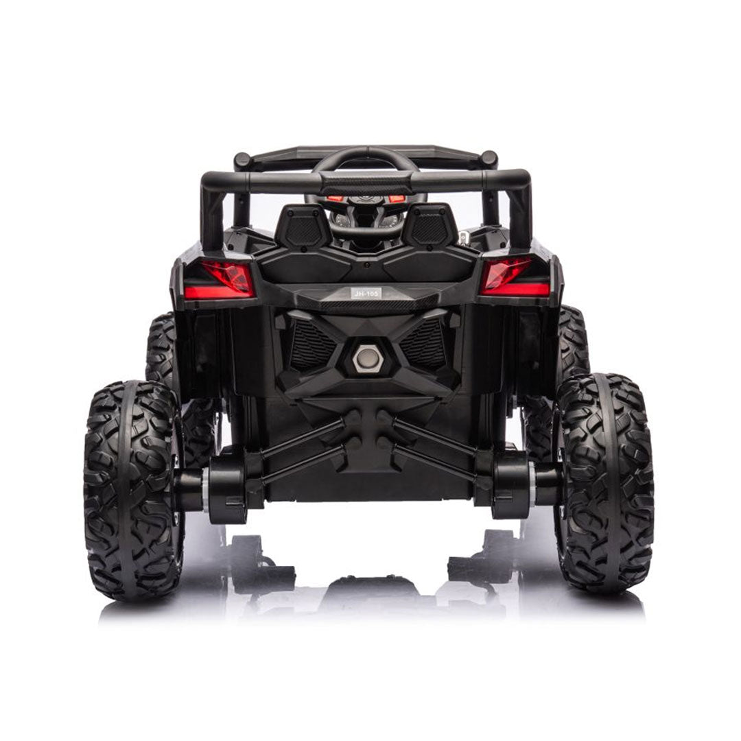 Buggy ALPINE Police Macchina Elettrica per Bambini 24V 4x4 da 90 watt FULL OPTIONAL Ruote In Gomma Bluetooth