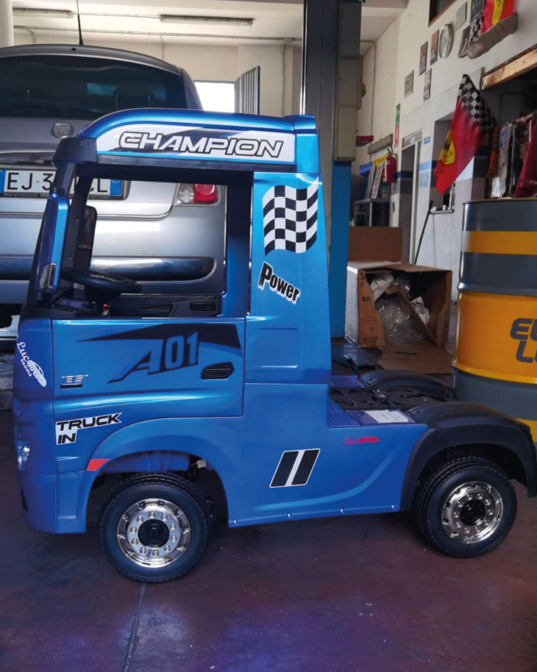 Mercedes Actros Electric Truck for Children New 24v Full Optional 4X4 Rubber Wheels