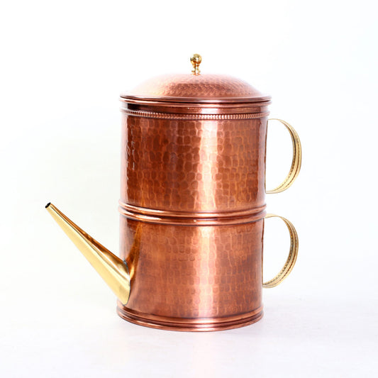 Tapa de cobre para cafetera tipo Frog