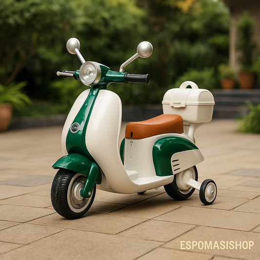 Vespino 6 Volt Luci e Suoni Vintage