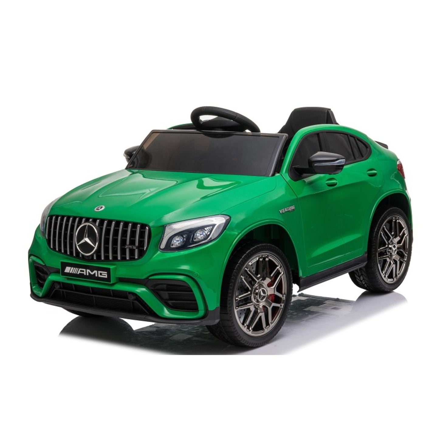 Mercedes GLC 12V per Bambini - SUV Elettrico con Licenza Ufficiale, MP4/TV, Telecomando e Sedili in Pelle