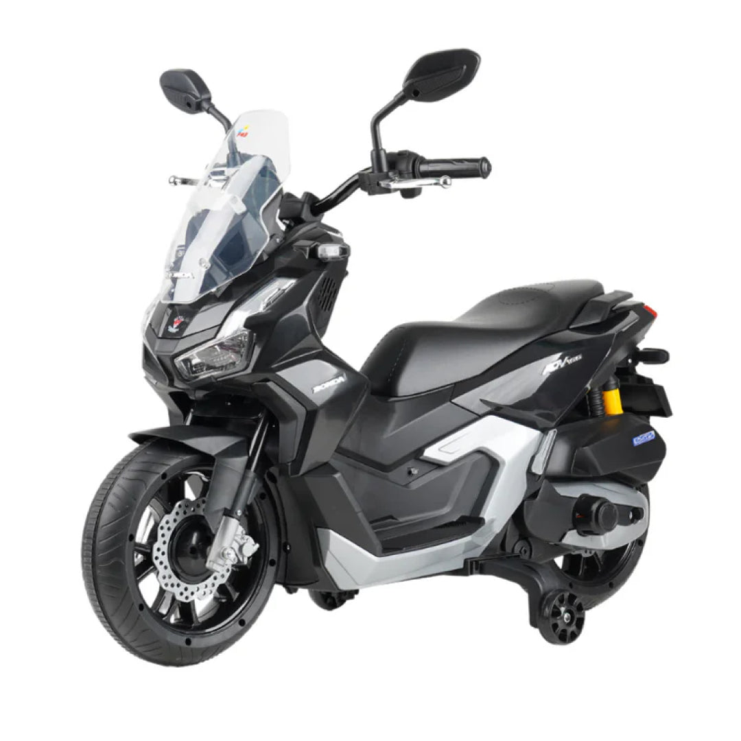 Honda ADV160 12V per Bambini – Scooter Elettrico con Sedile in Pelle e Luci LED