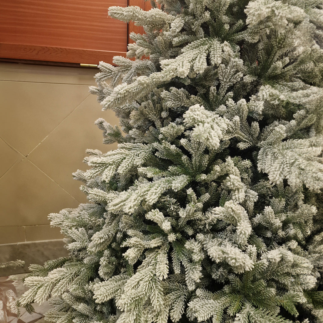 Kate Snowy Christmas Tree 210cm / 240cm Height, Mixed PVC + Silicone High Quality