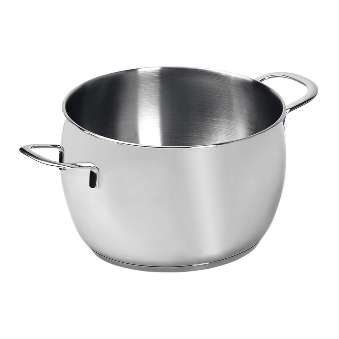 Lagostina Euforia Set di Pentole Induzione, Gas e Forno in Acciaio Inox 18/10, 11 Pezzi, Fondo Lagoseal Plus, Batteria di Pentole