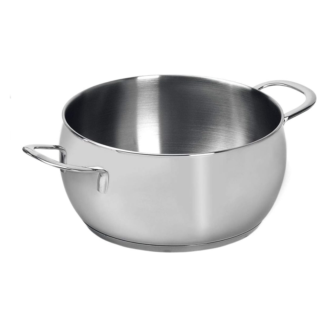 Lagostina Euforia Set di Pentole Induzione, Gas e Forno in Acciaio Inox 18/10, 11 Pezzi, Fondo Lagoseal Plus, Batteria di Pentole