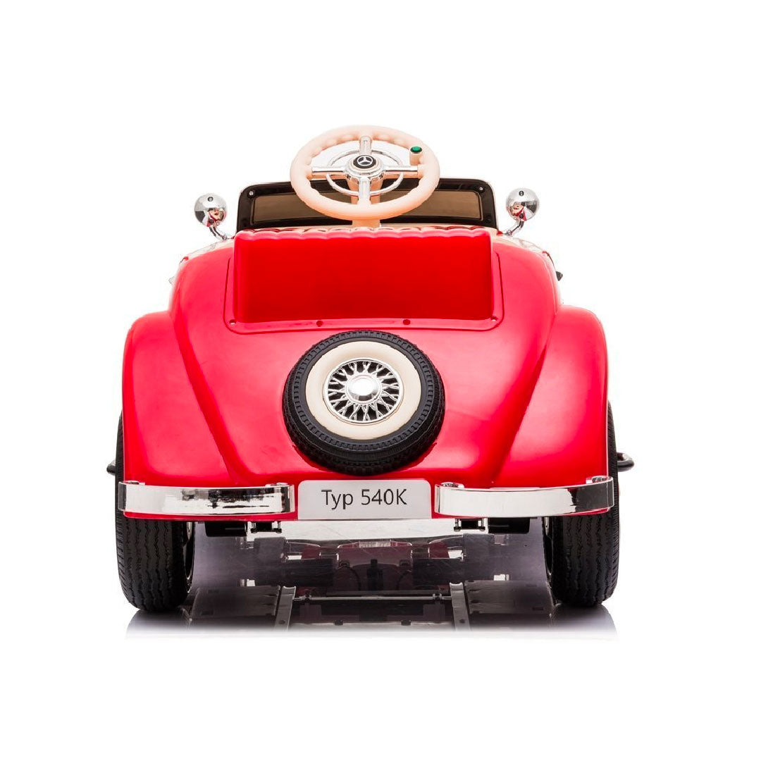 Mercedes Benz Epoca 540K Macchina Elettrica per Bambini 12v FULL OPTIONAL RUOTE IN GOMMA 4X4