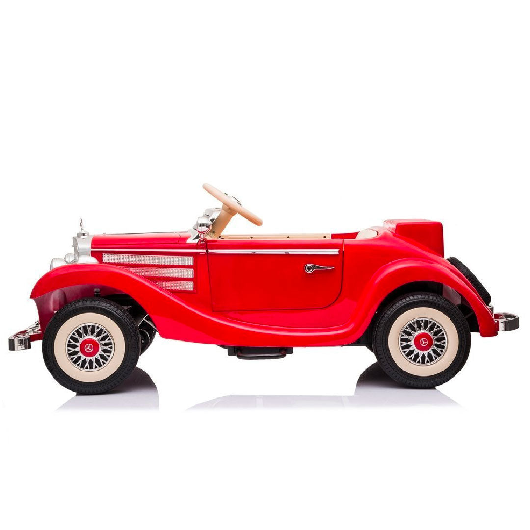 Mercedes Benz Epoca 540K Macchina Elettrica per Bambini 12v FULL OPTIONAL RUOTE IN GOMMA 4X4
