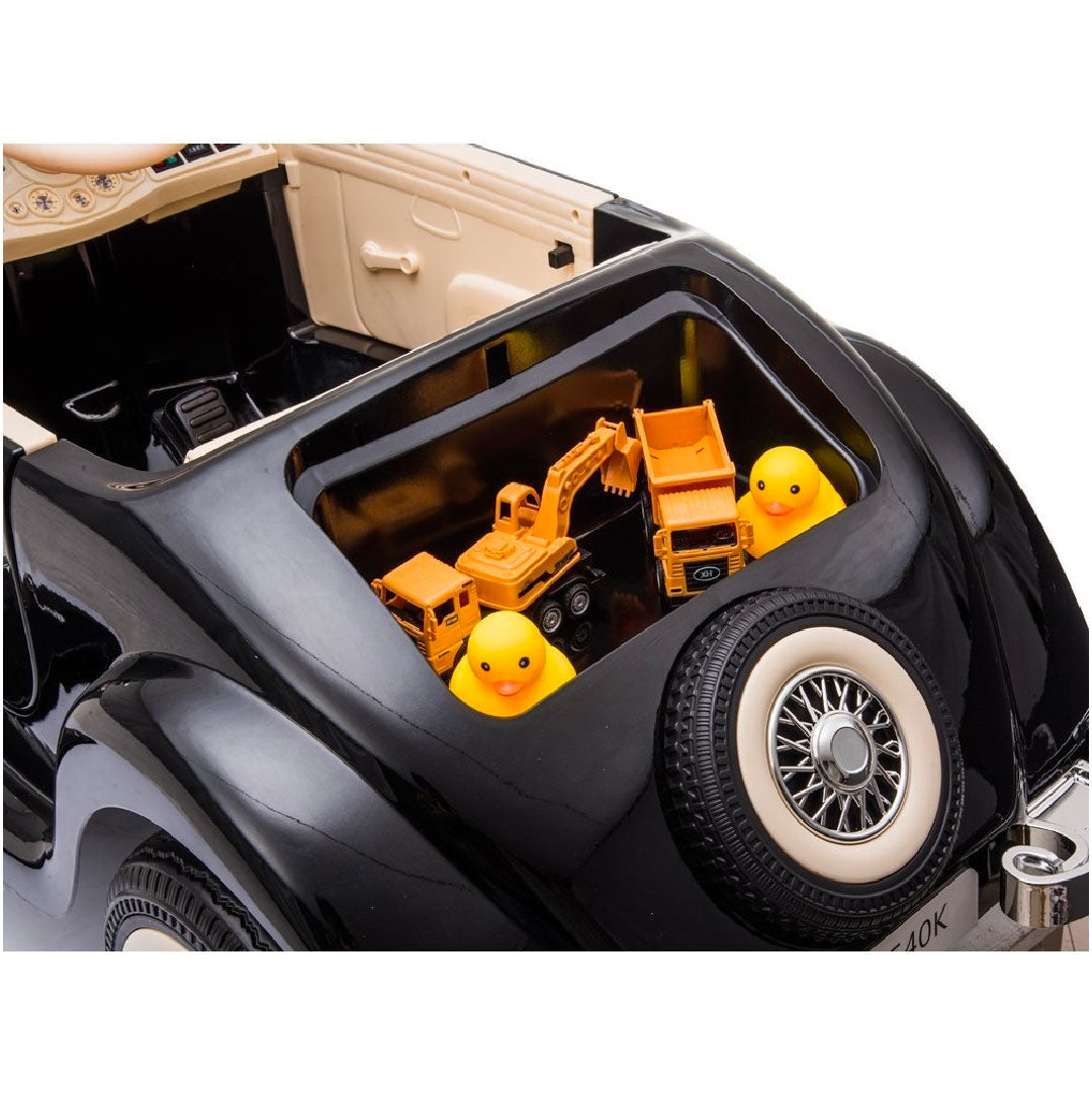 Mercedes Benz Epoca 540K Macchina Elettrica per Bambini 12v FULL OPTIONAL RUOTE IN GOMMA 4X4