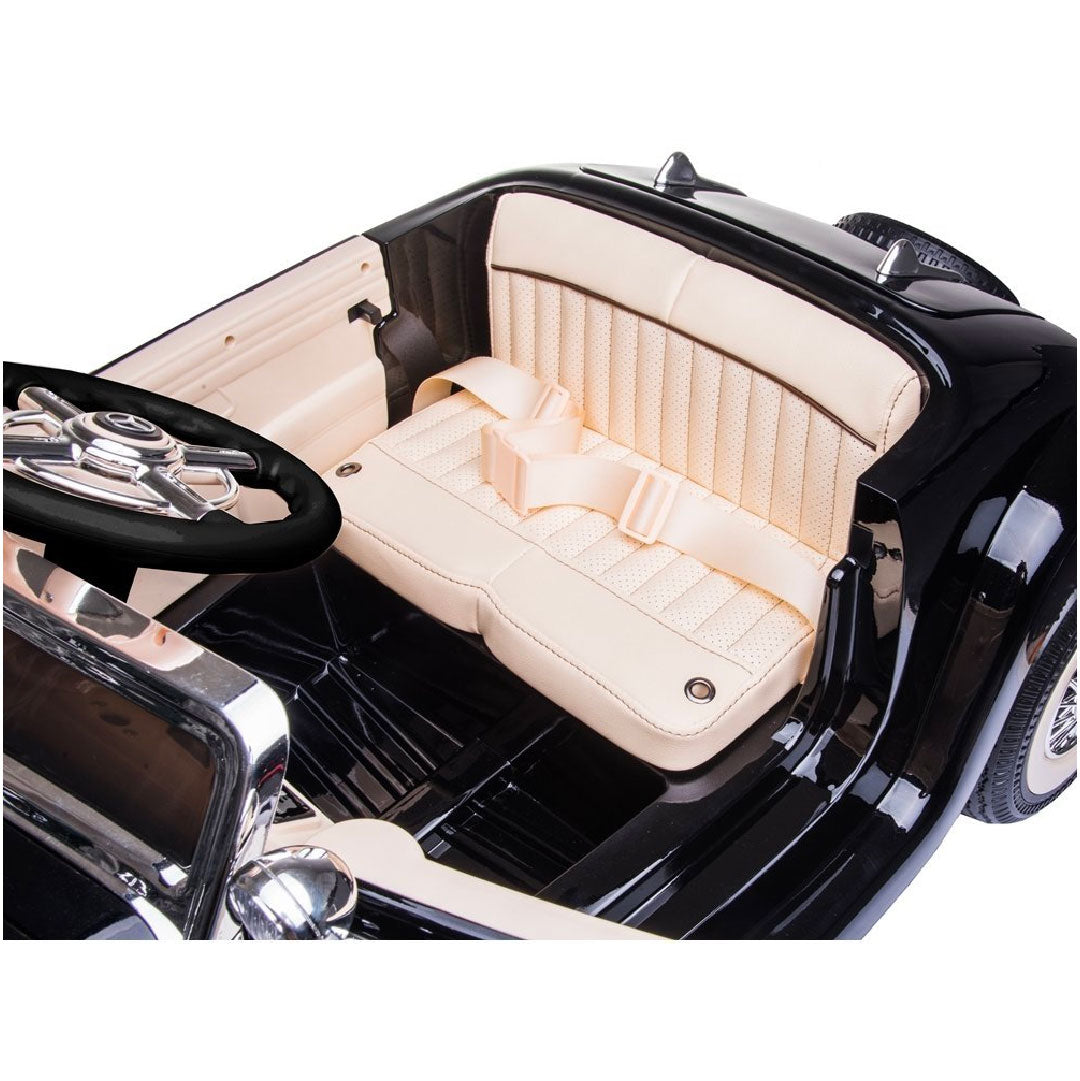 Mercedes Benz Epoca 540K Macchina Elettrica per Bambini 12v FULL OPTIONAL RUOTE IN GOMMA 4X4