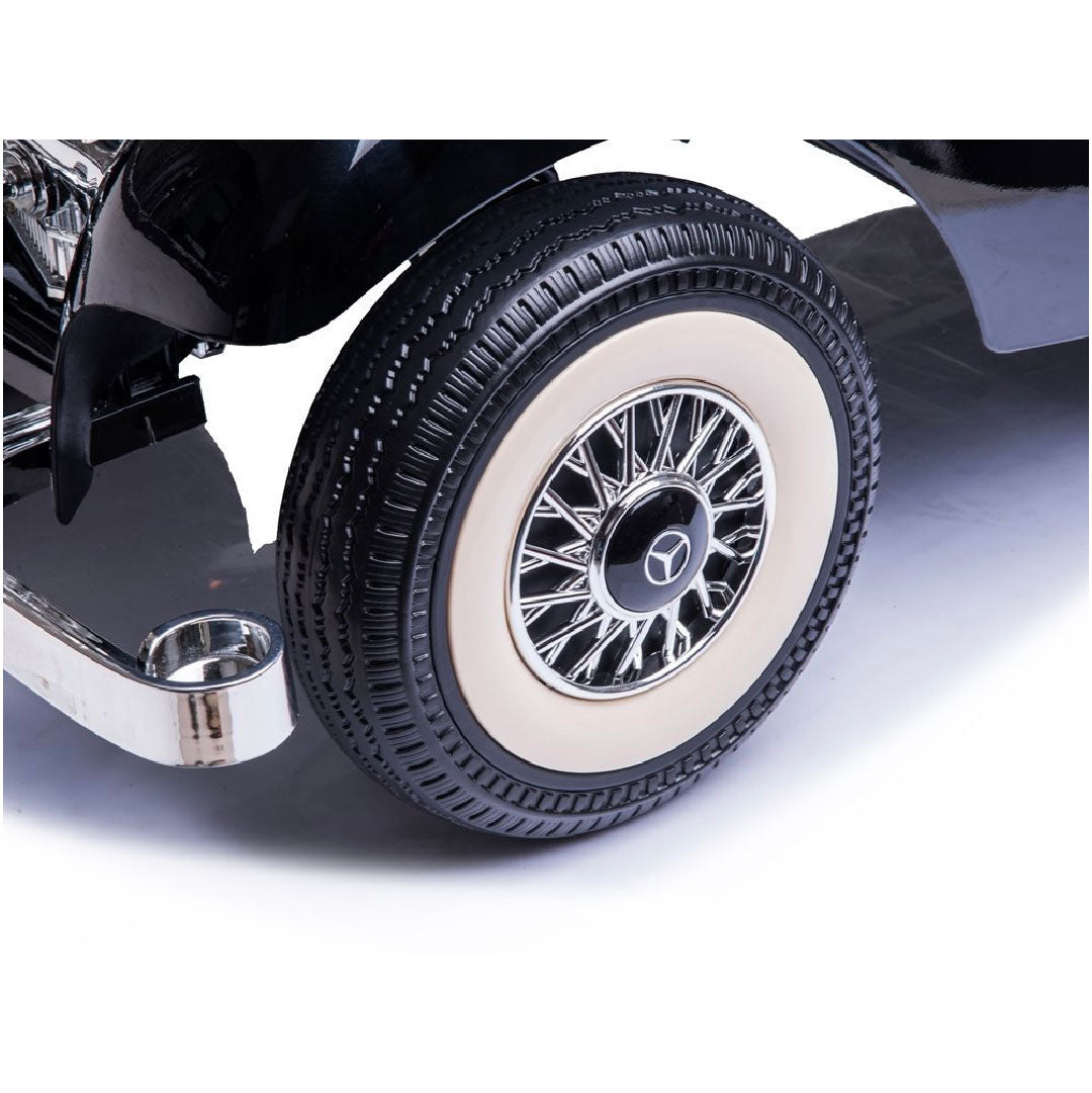 Mercedes Benz Epoca 540K Macchina Elettrica per Bambini 12v FULL OPTIONAL RUOTE IN GOMMA 4X4