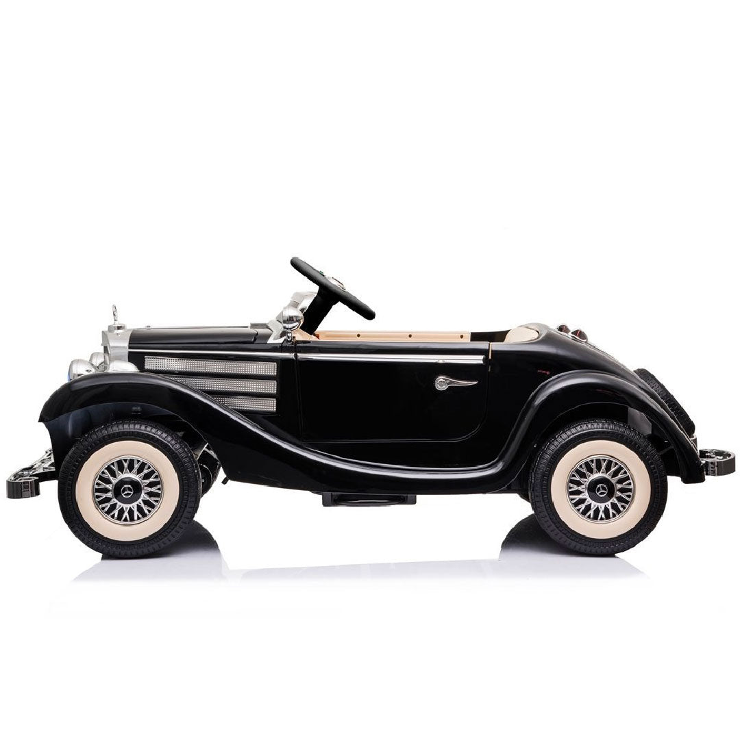 Mercedes Benz Epoca 540K Macchina Elettrica per Bambini 12v FULL OPTIONAL RUOTE IN GOMMA 4X4