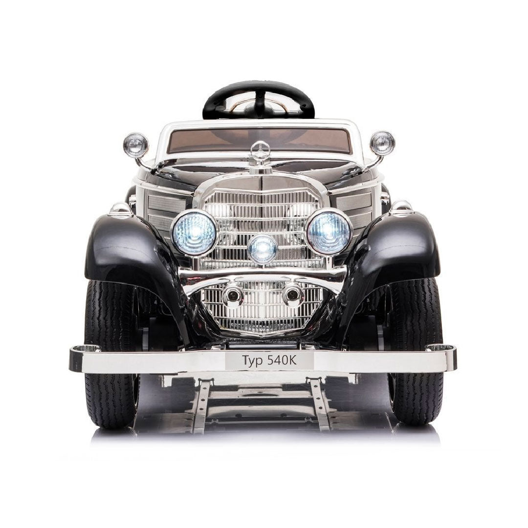 Mercedes Benz Epoca 540K Macchina Elettrica per Bambini 12v FULL OPTIONAL RUOTE IN GOMMA 4X4