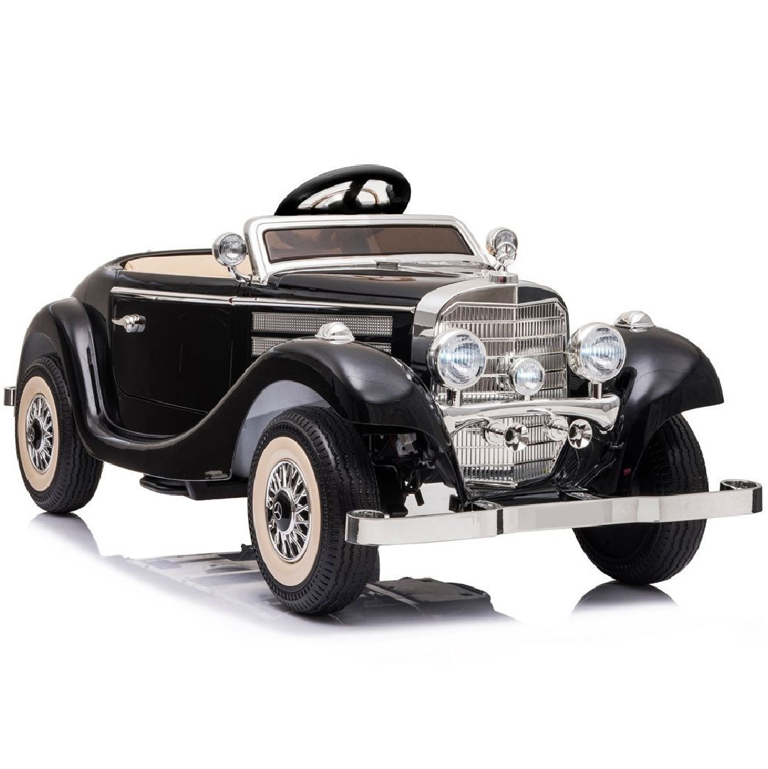 Mercedes Benz Epoca 540K Macchina Elettrica per Bambini 12v FULL OPTIONAL RUOTE IN GOMMA 4X4