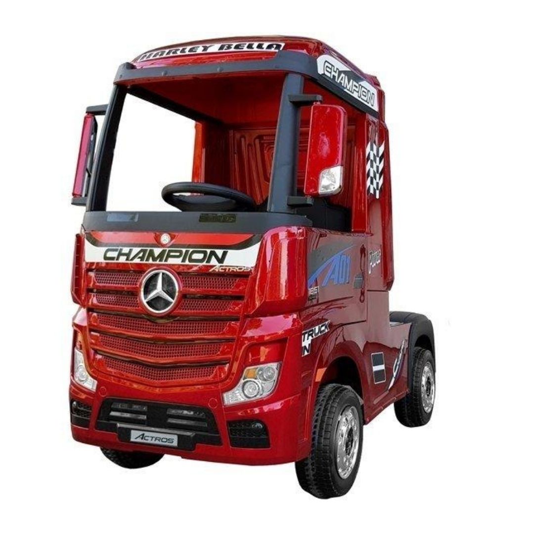 Mercedes Actros Electric Truck for Children New 24v Full Optional 4X4 Rubber Wheels
