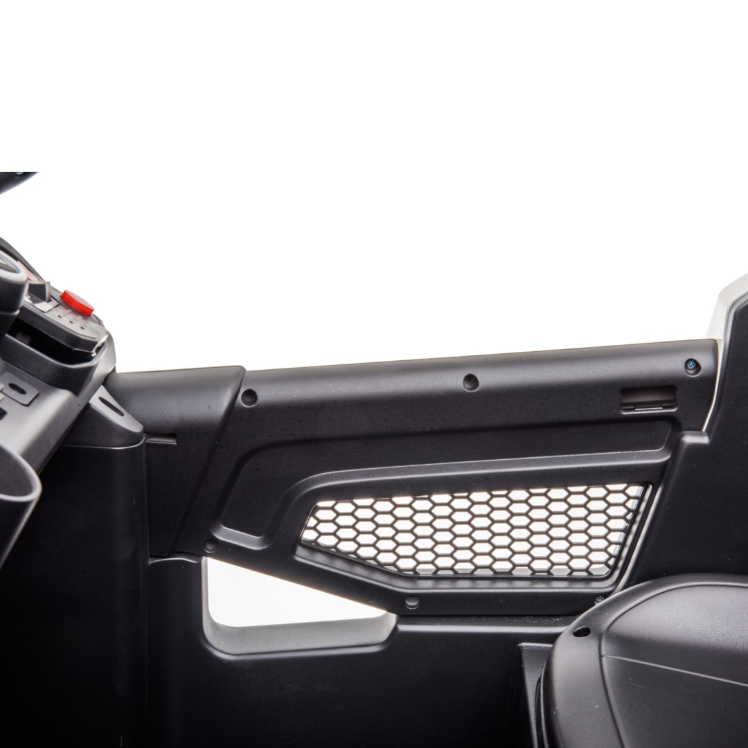 Mercedes Benz Unimog Electric Ride-On Car for Kids + Touch Screen TV