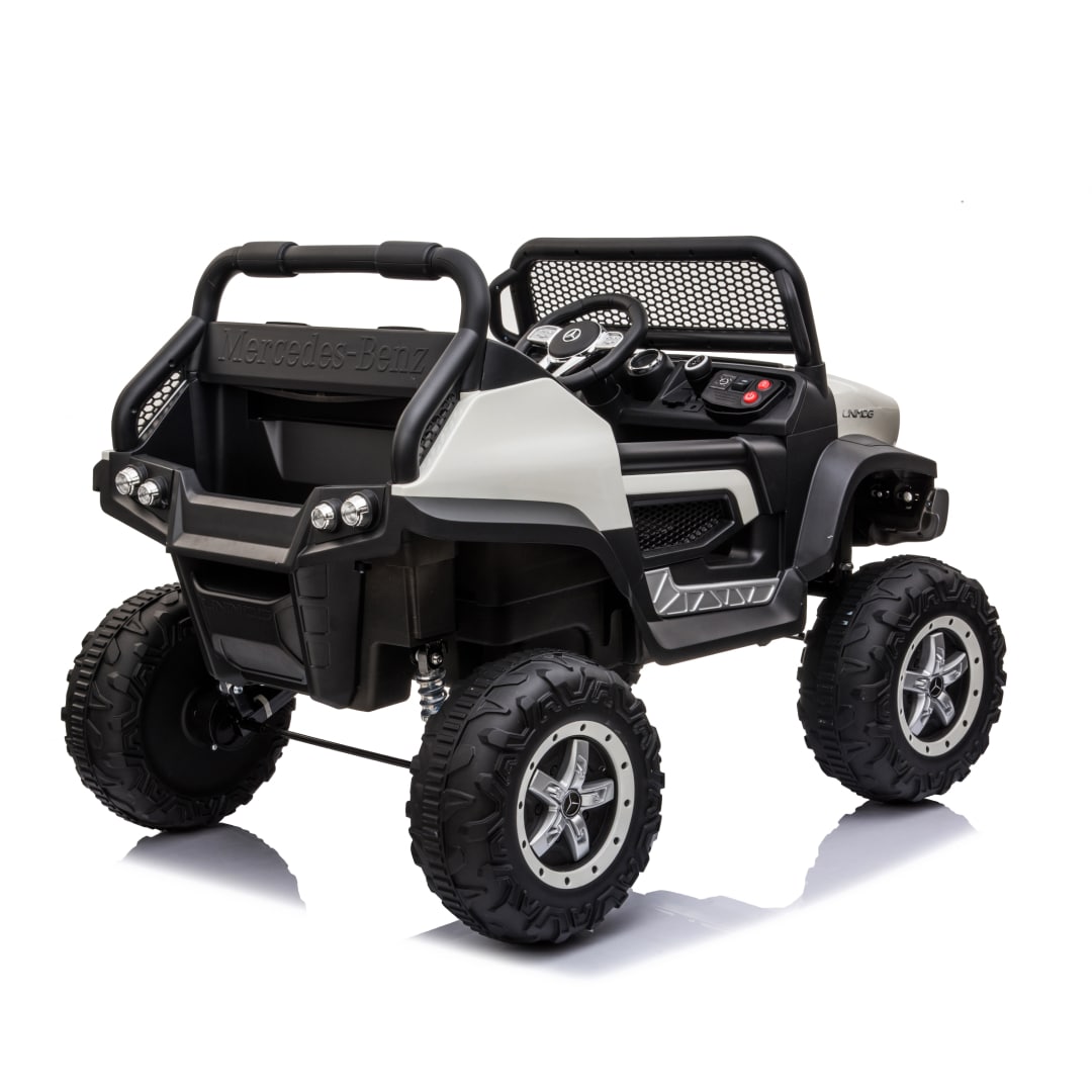 Mercedes Benz Unimog Electric Ride-On Car for Kids + Touch Screen TV