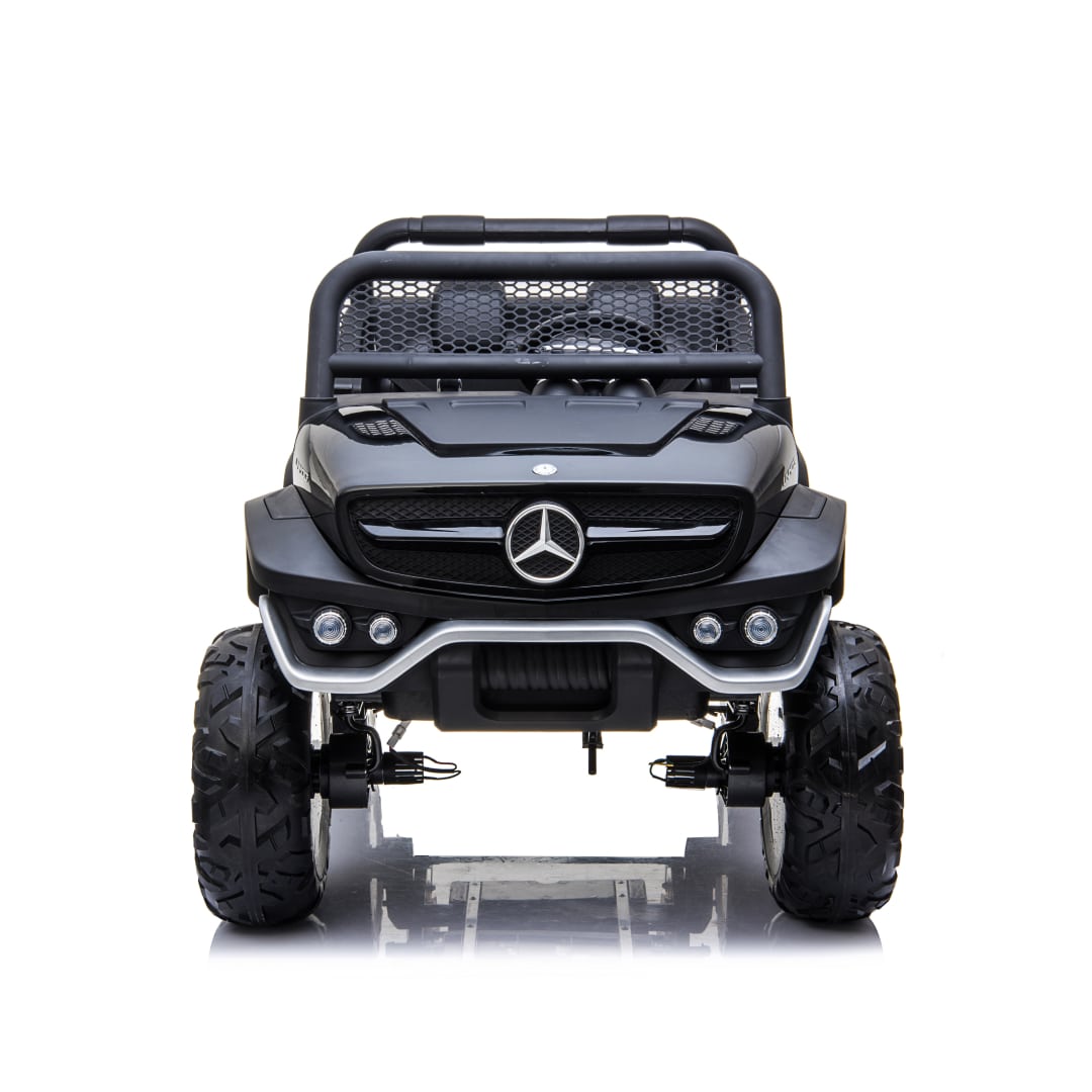 Mercedes Benz Unimog Electric Ride-On Car for Kids + Touch Screen TV