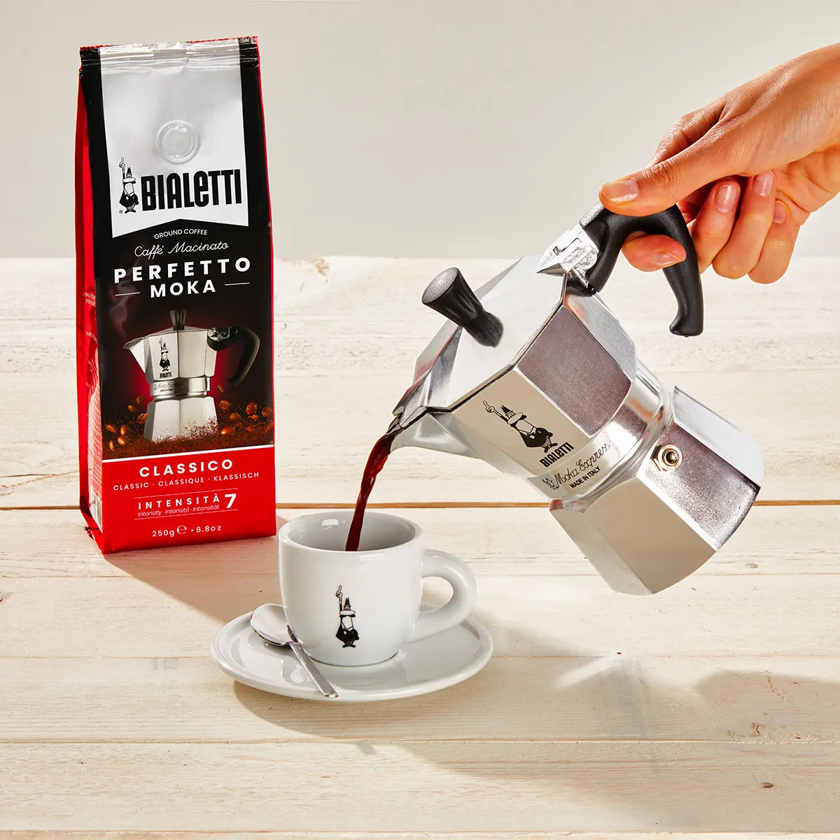 Moka Express Classica Bialetti - L’Originale dal 1933, Made in Italy