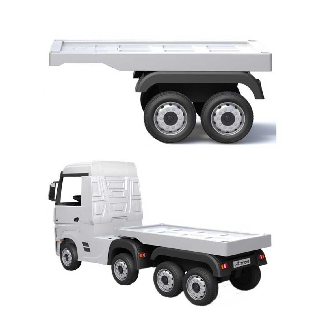 Mercedes Actros Electric Truck Trailer for Children