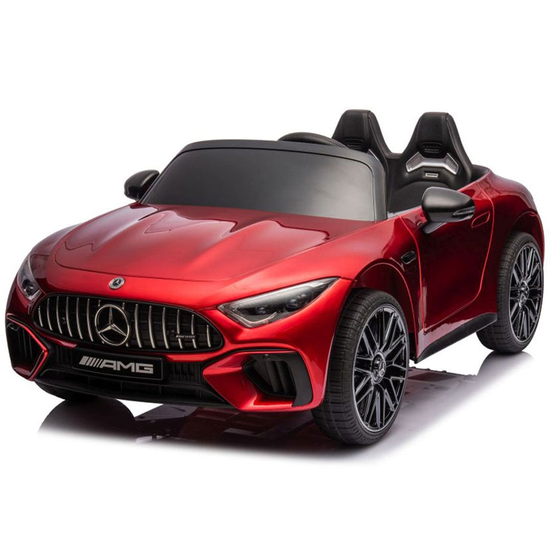 NOVITÀ Mercedes AMG SL63 Extralarge Macchina Elettrica per Bambini 24v Full Optional Potente 2 Motori da 200 Watt Ruote in Gomma