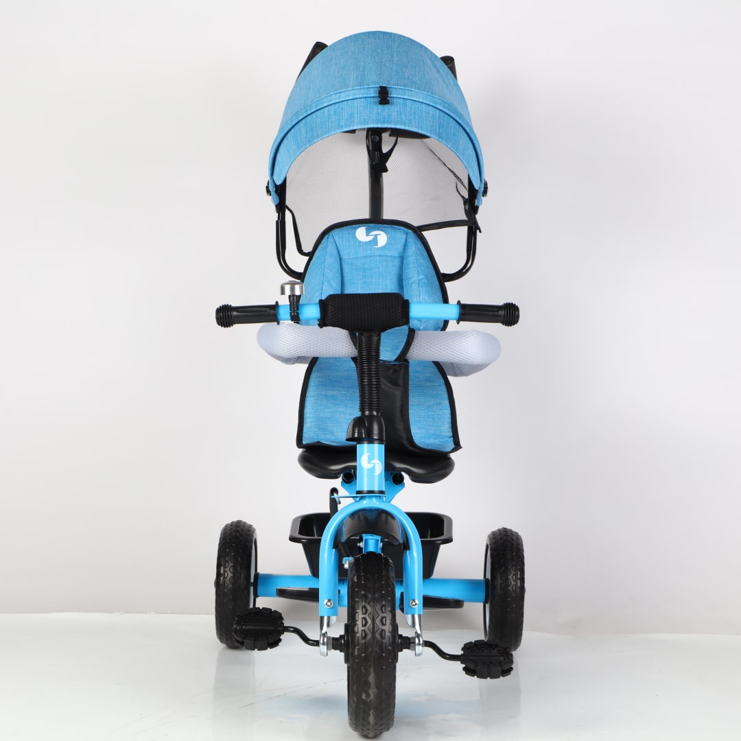 Trico Funny Triciclo per Bambini con Campanellino e Copri Sole