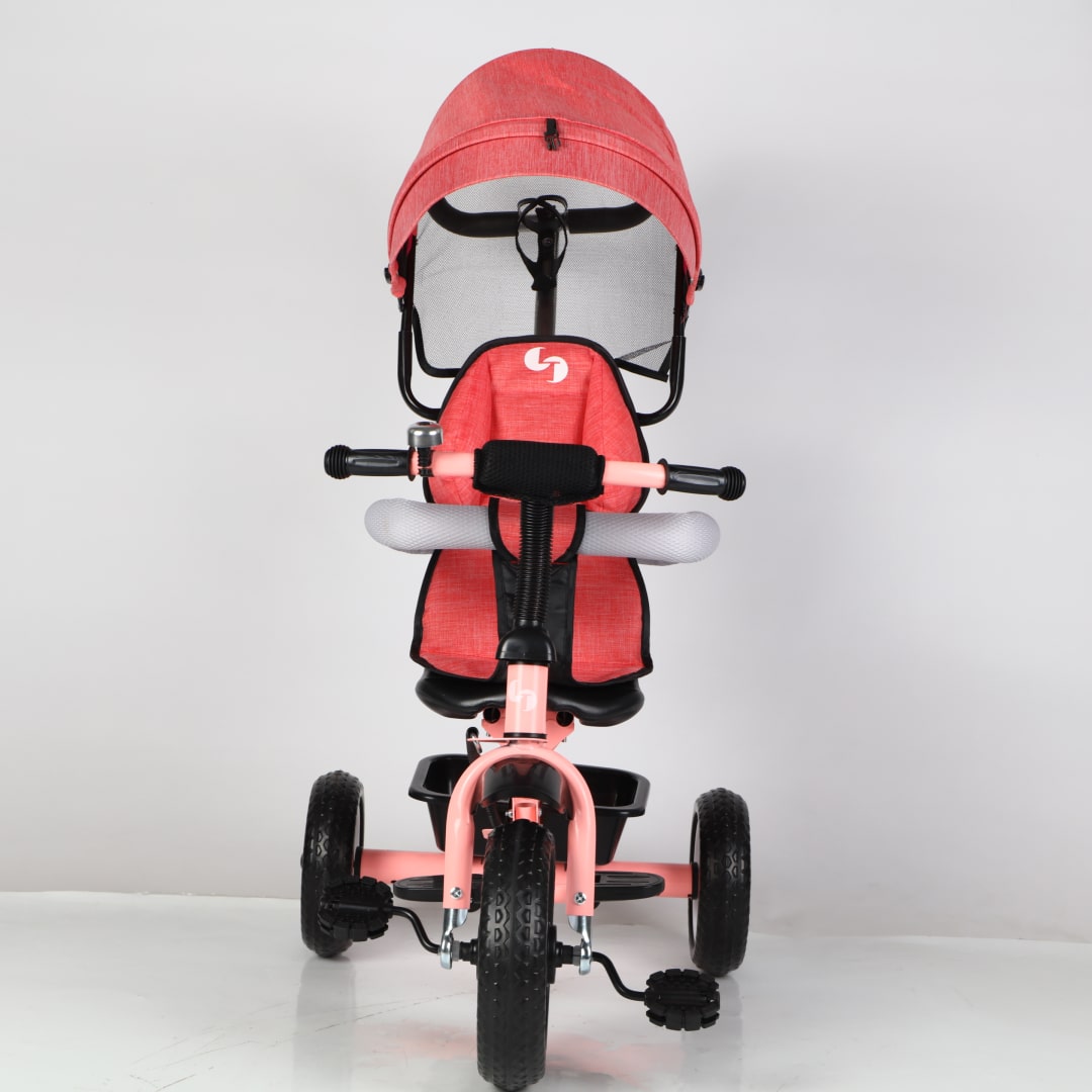 Trico Funny Triciclo per Bambini con Campanellino e Copri Sole