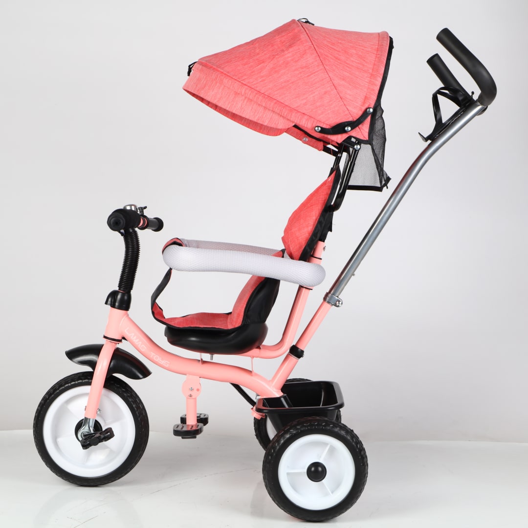 Trico Funny Triciclo per Bambini con Campanellino e Copri Sole