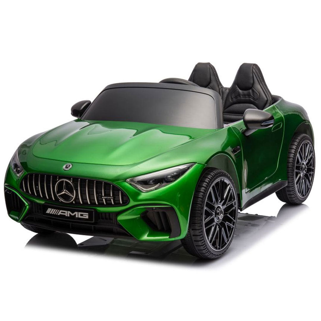 NOVITÀ Mercedes AMG SL63 Extralarge Macchina Elettrica per Bambini 24v Full Optional Potente 2 Motori da 200 Watt Ruote in Gomma