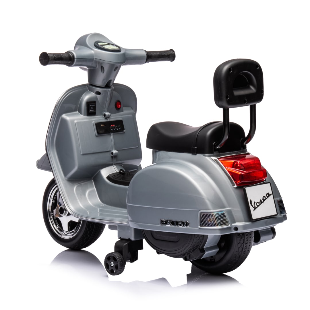 Mini Vespa PX Piaggio Motocicletta Elettrica Per Bambini 6v Prodotto Ufficiale