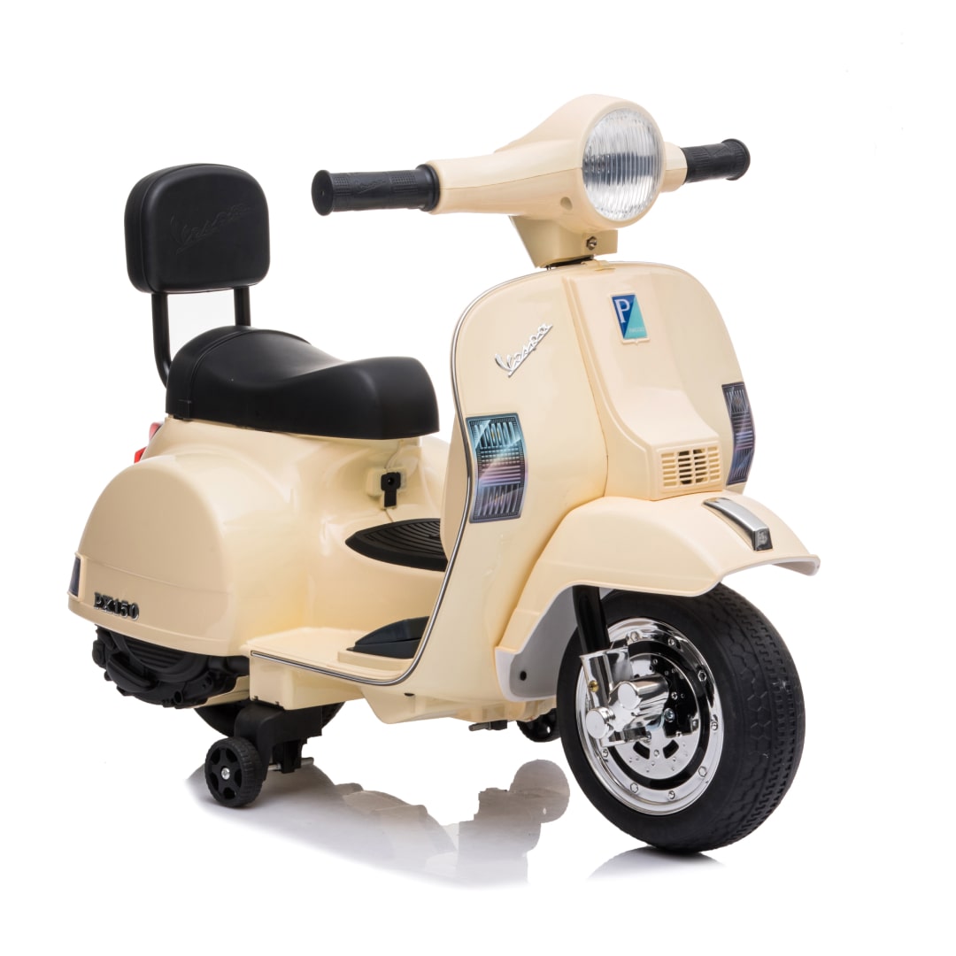 Mini Vespa PX Piaggio Motocicletta Elettrica Per Bambini 6v Prodotto Ufficiale