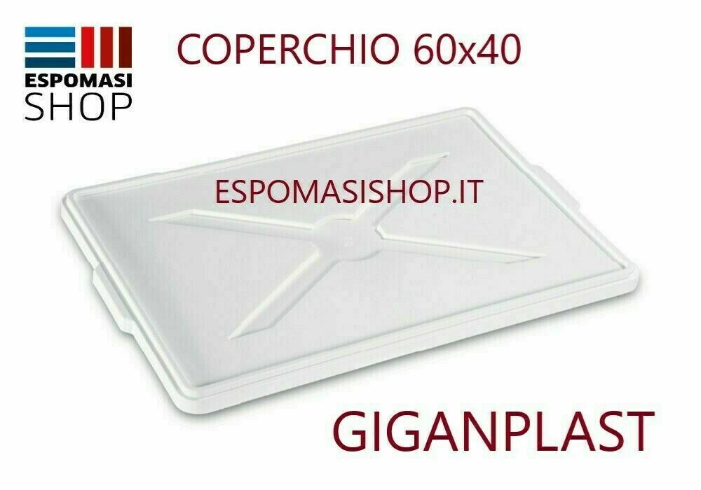Cassetta Service Giganplast Forata 60x40x10h Contenitore Impasto Sovrapponibile