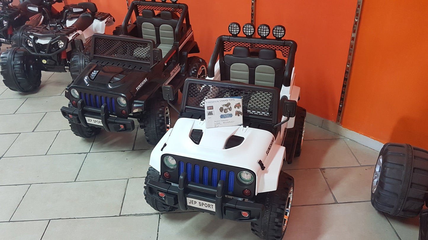 Macchina Elettrica per Bambini JEEP SUPERSPORT 12v