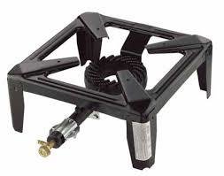 Fornellone a Gas Gpl o metano Ferro verniciato 30X30 40x40x19 Bruciatore In Ghisa Made in Italy