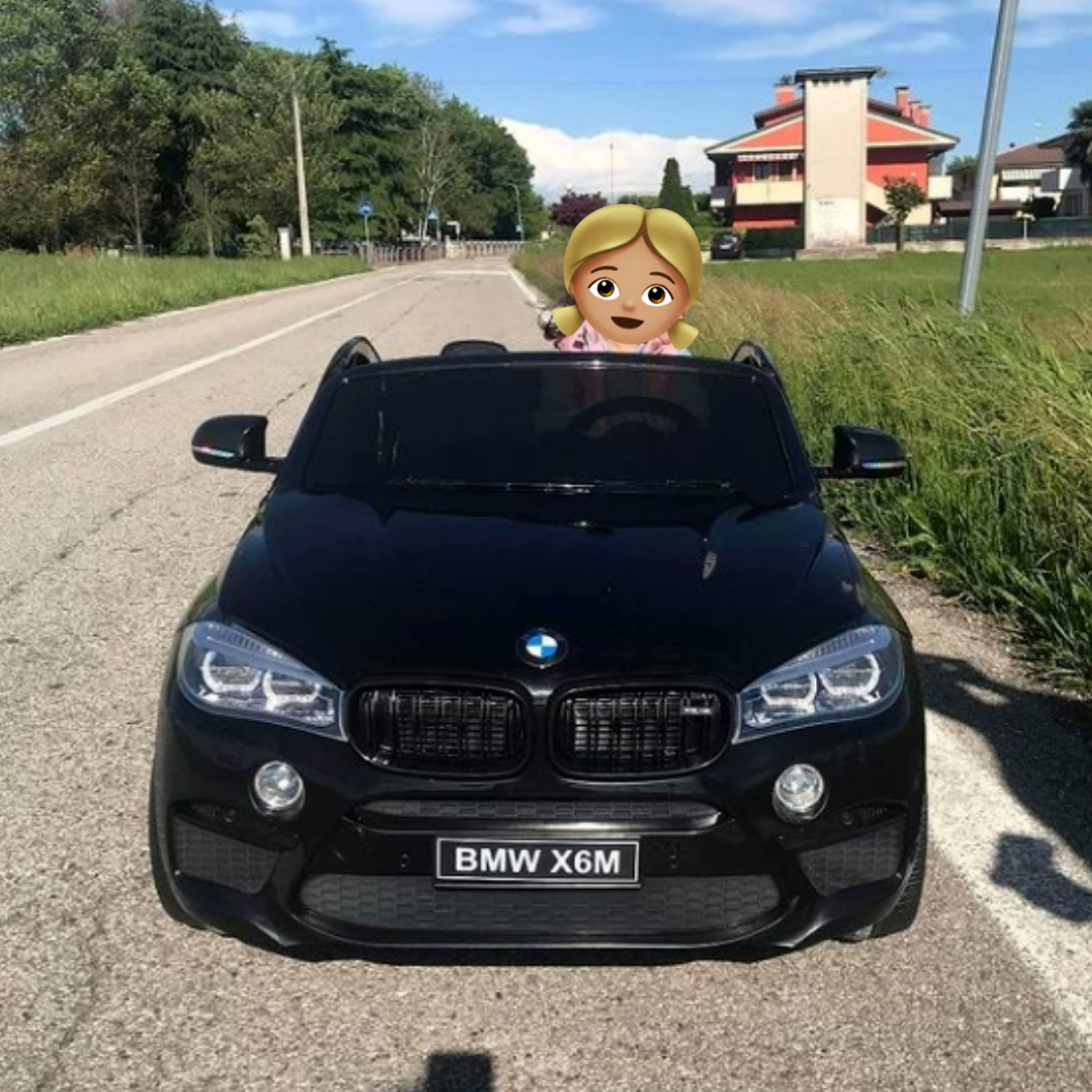 BMW X6M Macchina Elettrica per Bambini MAXI Extralarge Ufficiale Licenziata Vernice Laccata Lucida ANCHE NELLA VERSIONE FULL OPTIONAL