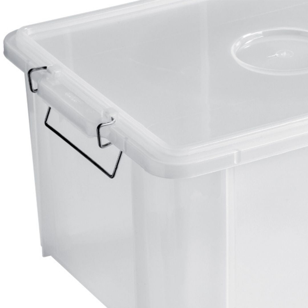 Giganplast Cassetta Box con Coperchio Trasparente VARIE MISURE