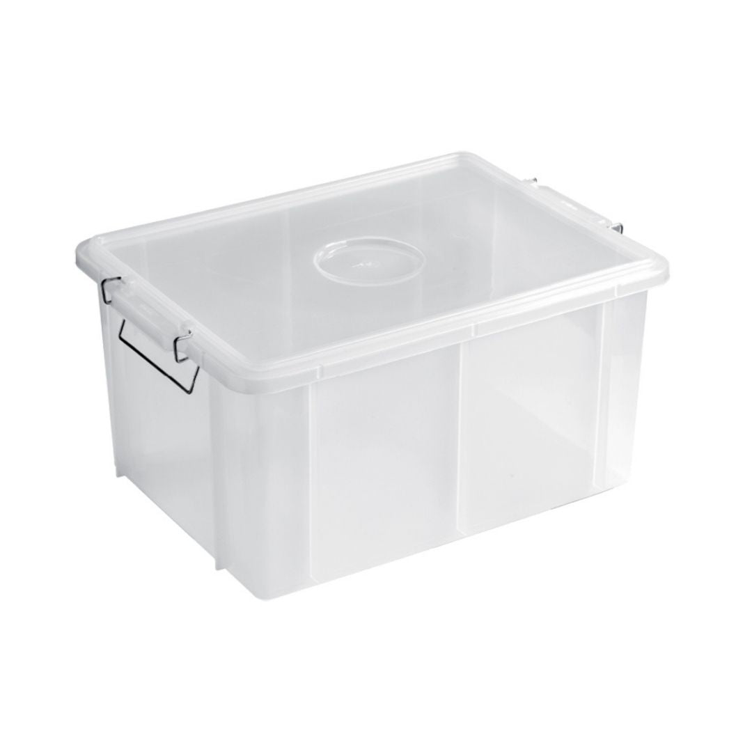 Giganplast Cassetta Box con Coperchio Trasparente VARIE MISURE