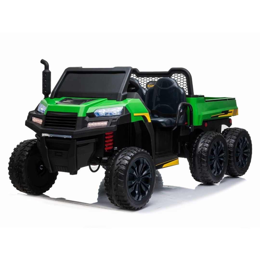 Maverik Trattore Elettrico per Bambini con Rimorchio 24v Full Optional