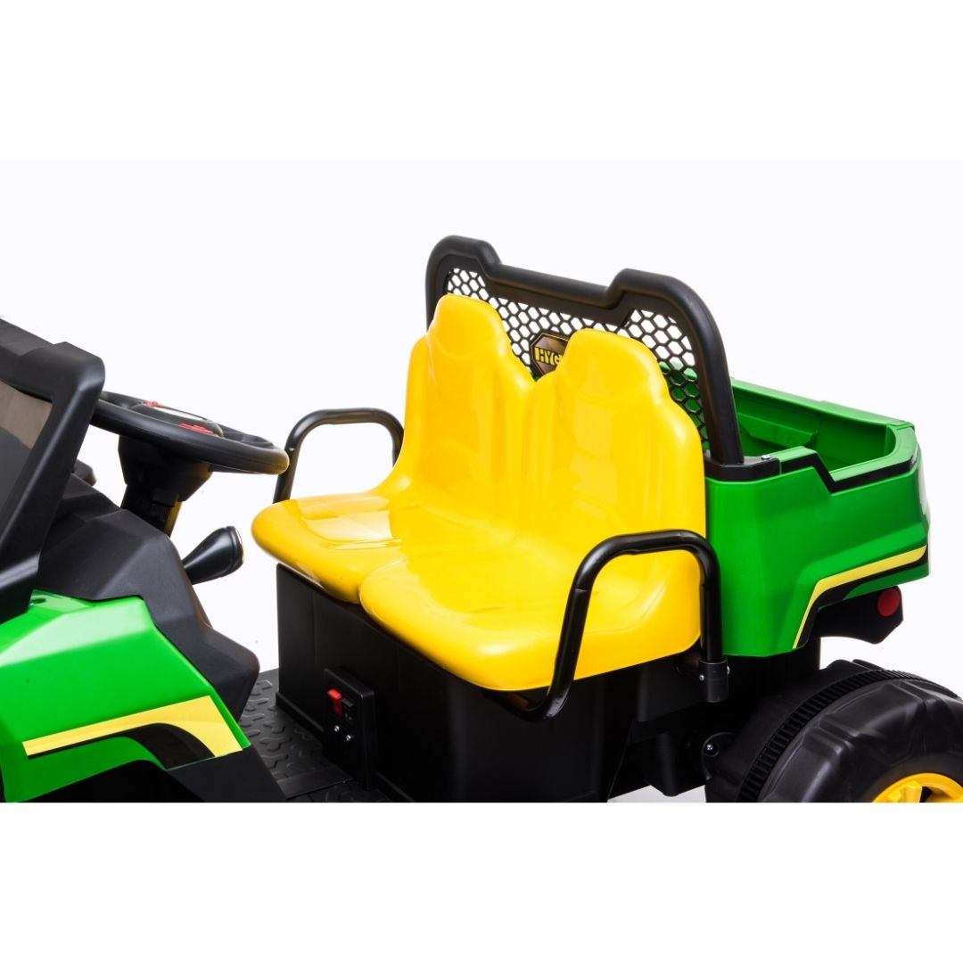 Maverik Trattore Elettrico per Bambini con Rimorchio 24v Full Optional